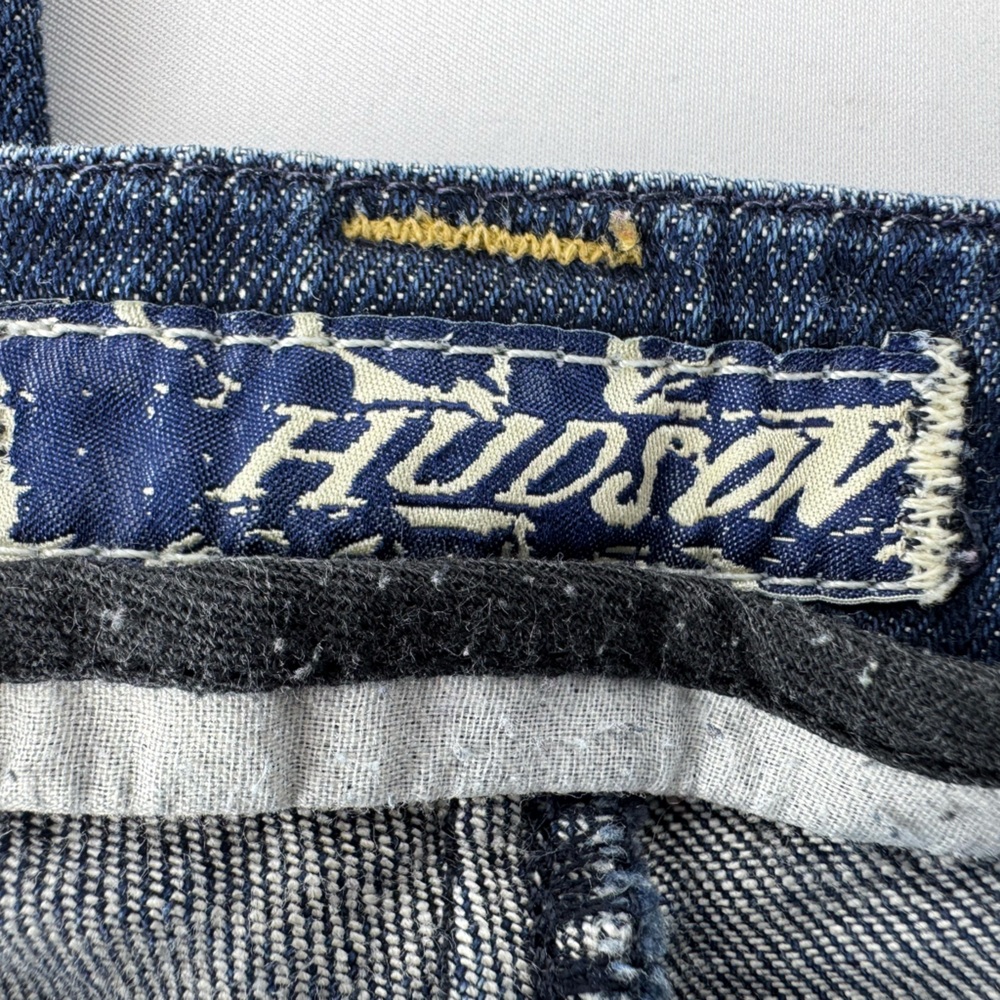 Hudson Jeans Straight Leg Denim in Dark Blue - Picture 7 of 10